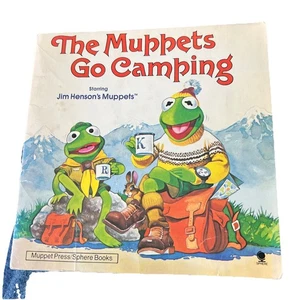The Muppets Go Camping - Jim Henson Sphere PB Picture Book 1982  - Picture 1 of 3