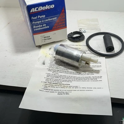 New OEM GM 25116281 ELECTRIC FUEL PUMP Fits 1982-84 Camaro Firebird 1980 Seville - Image 1 of 4