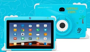 Oteeto K2 128GB 4GB 7" WiFi Android Kids Tablet - Blue - Picture 1 of 5