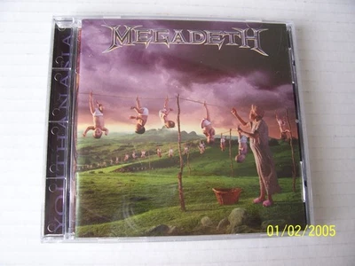 Megadeth "Youthanasia" CD - 1994 Capitol Records - Imagem 1 de 2