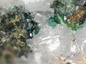 Connellite - Clara  mine, Oberwolfach, Deutschland - Bild 1 von 2
