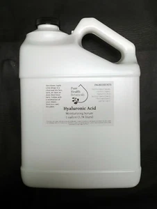 1 Gallon Hyaluronic Acid Serum, Hydrating Anti-Wrinkle, HA - Picture 1 of 2