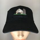 Southern States Black Strapback Baseball Hat Cap Embroidered Logo Barn Y2k 2000S