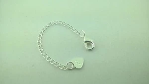 2.5" Chain extenders 925 Sterling Silver Extencion for Necklace or bracelet. - Picture 1 of 4