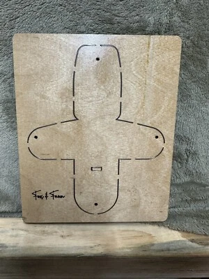 Troqueles educativos de madera Fox & Fawn 7,5x6 caja de álbumes de recortes adorno Foto 1 de 4