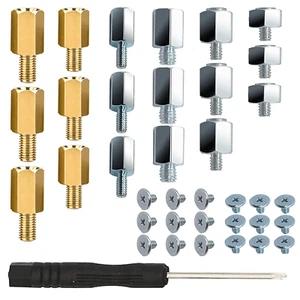 Nvme M.2 Mounting Screws Kit for Asus Gigabyte Asrock Msi PS5 Motherboards(36Pcs - Picture 1 of 7