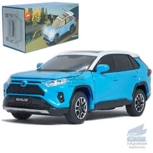 1/32 Scale Toyota RAV4 Model Car Diecast Toy Vehicle Collection Kids Gift Blue
