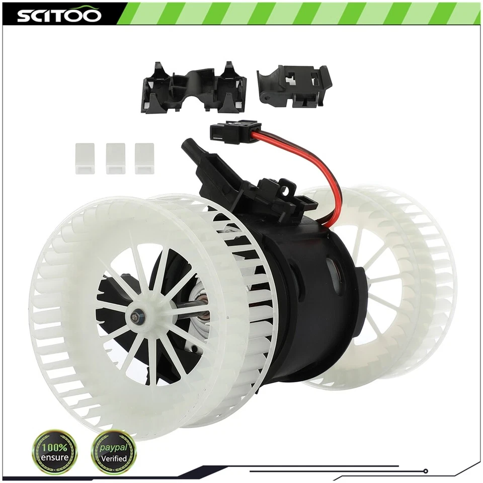Motor calentador soplador HVAC 700280 con jaula de ventilador para BMW 528i 535i XDrive 650CI M5 M6 Foto 1 de 4