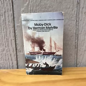 Moby Dick - Herman Melville 1981 A Bantam Book Paperback - Imagen 1 de 6