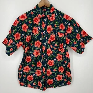 Ariat Short Sleeve Button Shirt Men's S Multicolor Floral Print Southwestern - Picture 1 of 14