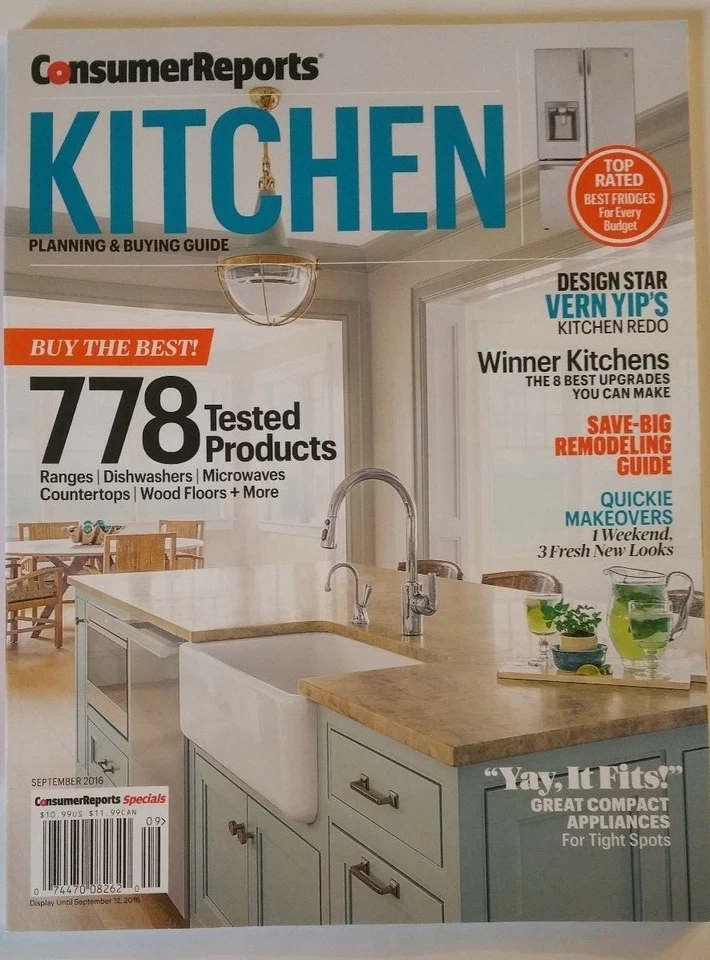 CONSUMER REPORTS SEPTEMBER 2016 BRAND NEW MAGAZINE - Image 1 of 1