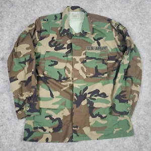 US Army Jacke Herren Large Woodland Camo Feldmantel Militär Uniform - Bild 1 von 12