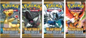 Pokemon TCG 100% Auténtico Paquete de refuerzo vacío Envolturas | HEARTGOLD SOULSILVER - Imagen 1 de 5