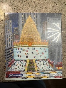 ROCKEFELLER CENTER HOLIDAY 500 PIECE  2003  JIGSAW PUZZLE BY BRIARPATCH NEW - Picture 1 of 1