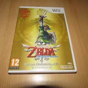 Wii - The Legend of Zelda: Skyward Sword (WII) -orchestra cd edition pal - Picture 1 of 4
