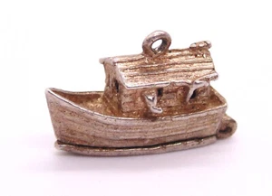 (G227) Plata Noé Arca Colgante Joyería - Imagen 1 de 7