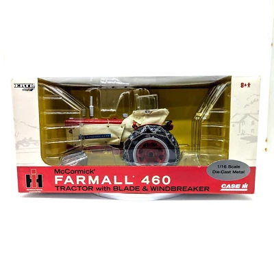 1/16 International Harvester Farmall 460 Tractor With Blade And Windbreaker - Image 1 of 4