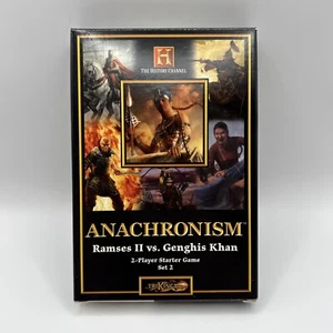 Anachronism Ramses II vs. Genghis Khan 2-Player Starter Deck *Sealed* TriKing - Picture 1 of 3