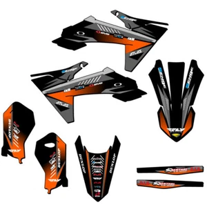 Kit de gráficos Senge negro 2024-2025 SX 50 SURGE compatible con KTM - Imagen 1 de 10