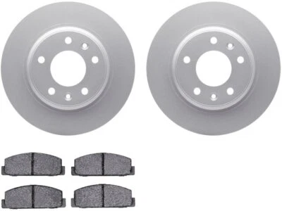 Kit de pastillas de freno y rotor trasero fricción dinámica para Mazda 6 2003-2005 66679TN 2004 Foto 1 de 2