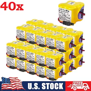 40X BR-2/3AGCT4A BR2/3AG BR2/3AGCT4A Akku für FANUC A98L-0031-0025 mit Stecker US - Bild 1 von 9