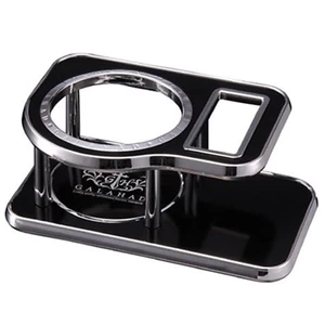 NEW Carmate Drink Holder Table NZ629 Black Plastic JDM VIP Style Brand Japan - Picture 1 of 23
