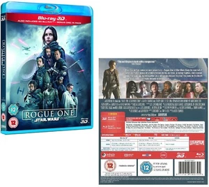 STAR WARS 3.9 (2016): ROGUE ONE: Jyn Erso A Star Wars Story RgFree 3D + BLU-RAY - Picture 1 of 1
