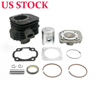 FOR ETON VIPER 90 90R 2 STROKE AXL-90 90CC ENGINE CYLINDER REBUILD TOP END KIT - Image 1 of 4