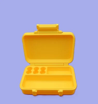 Yellow 3ml Peptide Vial Heavy-Duty Combo Storage Case - Image 1 of 4