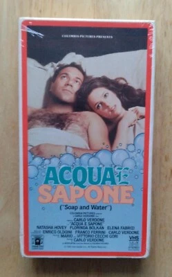 Acqua E Sapone - NEW SEALED VHS - 1983 - Florinda Bolkan - aka "Soap and Water" - Image 1 of 4
