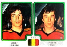 1979 Panini Stickers #344 Jozef Lejeune, Pierre Langh