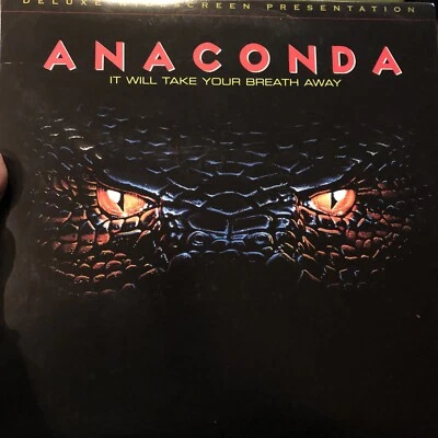 Anaconda (Laserdisc 💿 1997) Deluxe Widescreen Edition Jennifer Lopez Ice Cube Foto 1 de 2