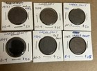 Lot Of 6 1837 - 1852 Large Cents! Great Patinas Different Dates Nice!