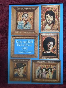 The Beatles Rock and Roll Hall of Fame Program Paul McCartney Bruce Springsteen - Picture 1 of 1