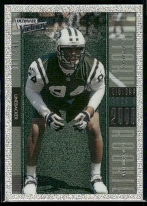 2000 Upper Deck Ultimate Victory #121 John Abraham Parallel 100 #/100 - Foto 1 di 2