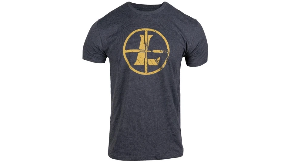 Leupold Distressed Reticle Tee - Charcoal Heather - XXXL (182922) - Image 1 of 1