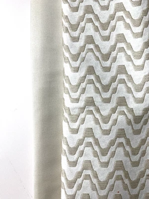 LAST CHANCE RRP £53 Chase Erwin Peruzzin Pearl with a cream sateen offcut bundle - Image 1 of 4