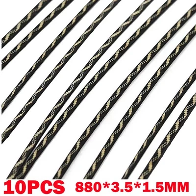 10 piezas encuadernación de tira de guitarra de 880 mm incrustación flexible purfling para madera Luthier 34" EE. UU. Foto 1 de 4