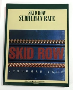 SKID ROW SUBHUMAN RACE BAND SCORE JAPAN GUITAR TAB - Bild 1 von 4