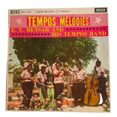 E. T. Mensah And His Tempos Band - Tempos Melodies LP Ghana 1961 VG++/VG+ - Image 1 of 4