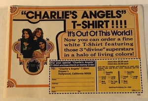 Anuncio impreso de forma de pedido vintage de Charlie’s Angels Farrah Fawcett Jaclyn Smith Tpa16 - Imagen 1 de 2