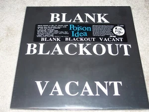 POISON IDEA - Blank Blackout Vacant 2xLP COLORED VINYL TKO Misfits Wipers Germs - Picture 1 of 3