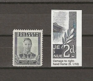 SÜDRHODESIEN 1947 SG 65b postfrisch - Bild 1 von 3