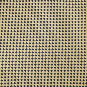 JOS. A. BANK SIGNATURE Mens Yellow Navy CHECKER Self-tipped Woven Silk Tie NWT - Picture 1 of 3