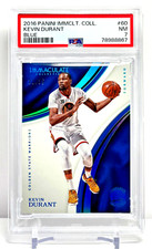 2016 Panini Immaculate Collection Blue #'d /35 Kevin Durant GSW No.60 PSA 7