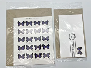 USPS Colorado Hairstreak Butterfly Stamp Sheet & First Day of Issue Envelope - Picture 1 of 5