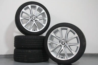 Original Seat Leon 5F FR ST 18 Zoll Sommerräder Felgen Sommerreifen 5F0601025AA - Bild 1 von 4