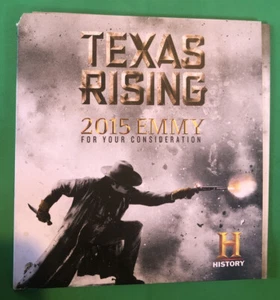 TEXAS RISING EMMY FYC DVD SET HISTORY CHANNEL RAY LIOTTA JEFFREY DEAN MORGAN OOP - Picture 1 of 8