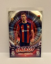 Topps Match Attax 23/24 Energy Card Robert Lewandowski EN4  2023/2024