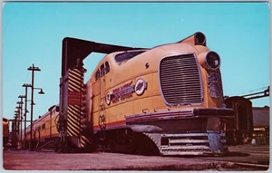 Chicago & Northwestern Railway City of Denver Locomotive Chrome Postcard - Picture 1 of 2